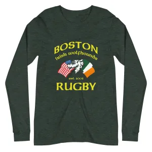 Boston Irish Wolfhounds YRFC LS Social T-Shirt