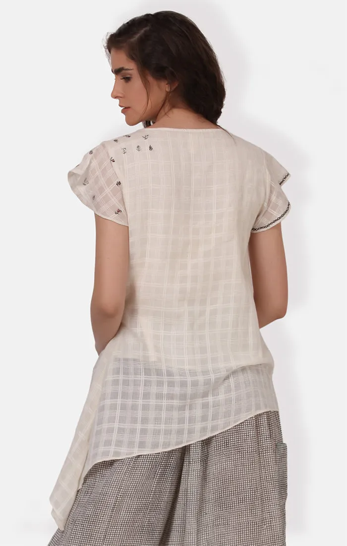Checked Culotte