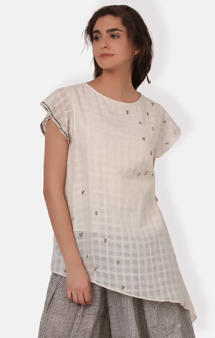 Checked Culotte