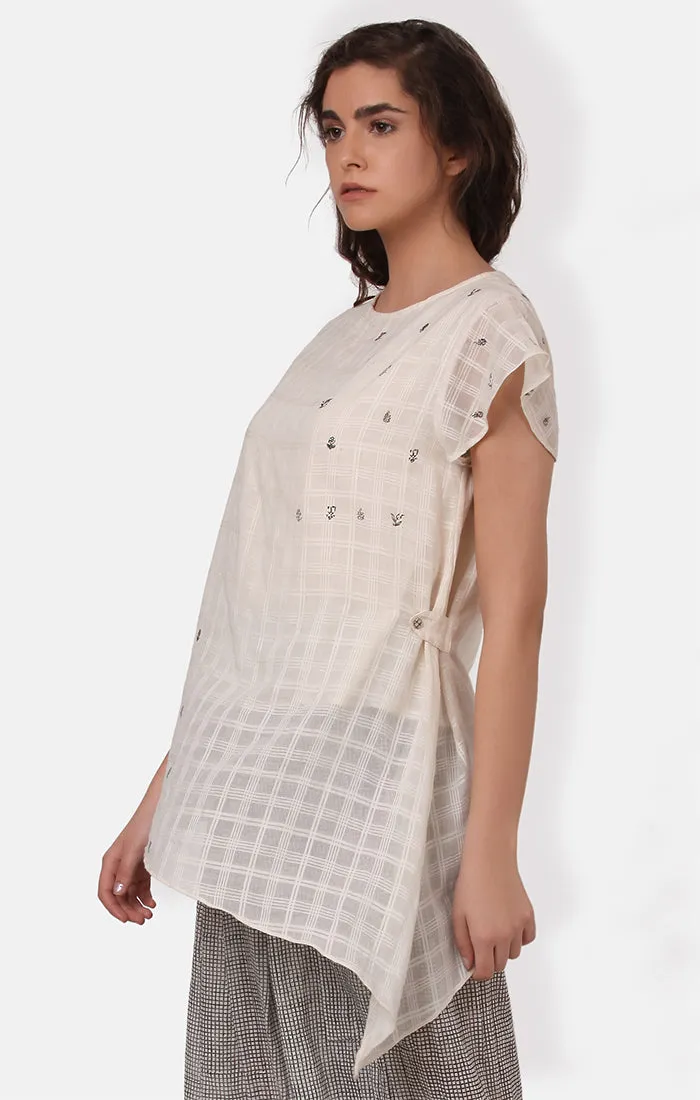 Checked Culotte