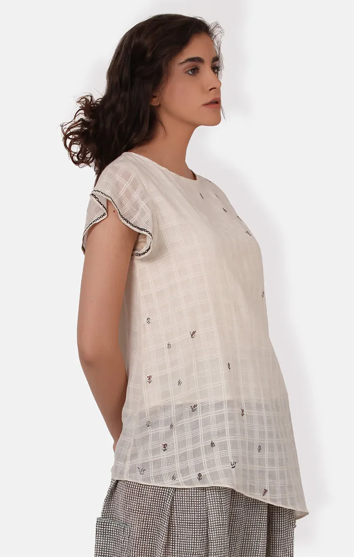 Checked Culotte