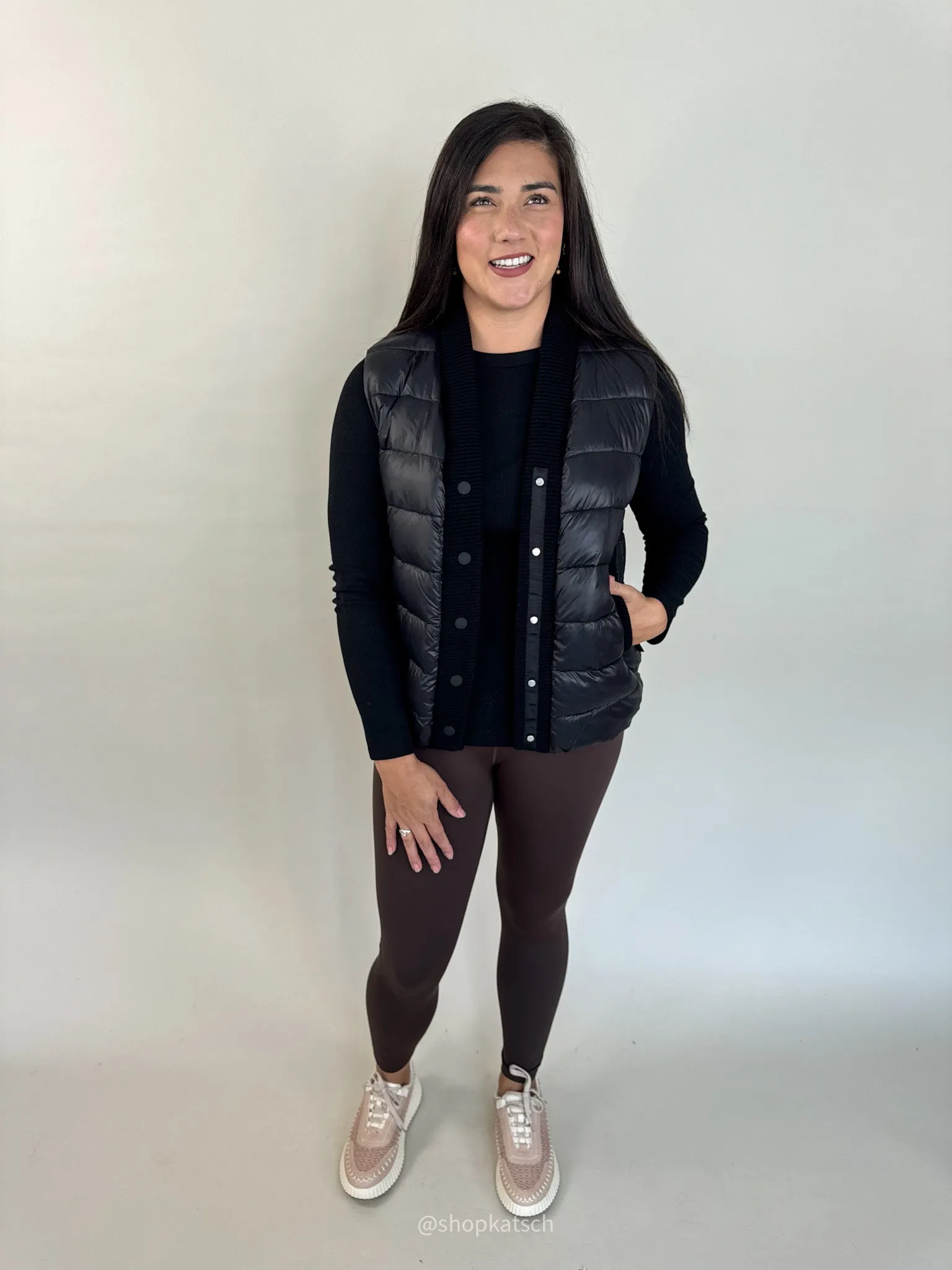 Colwyn Black Vest