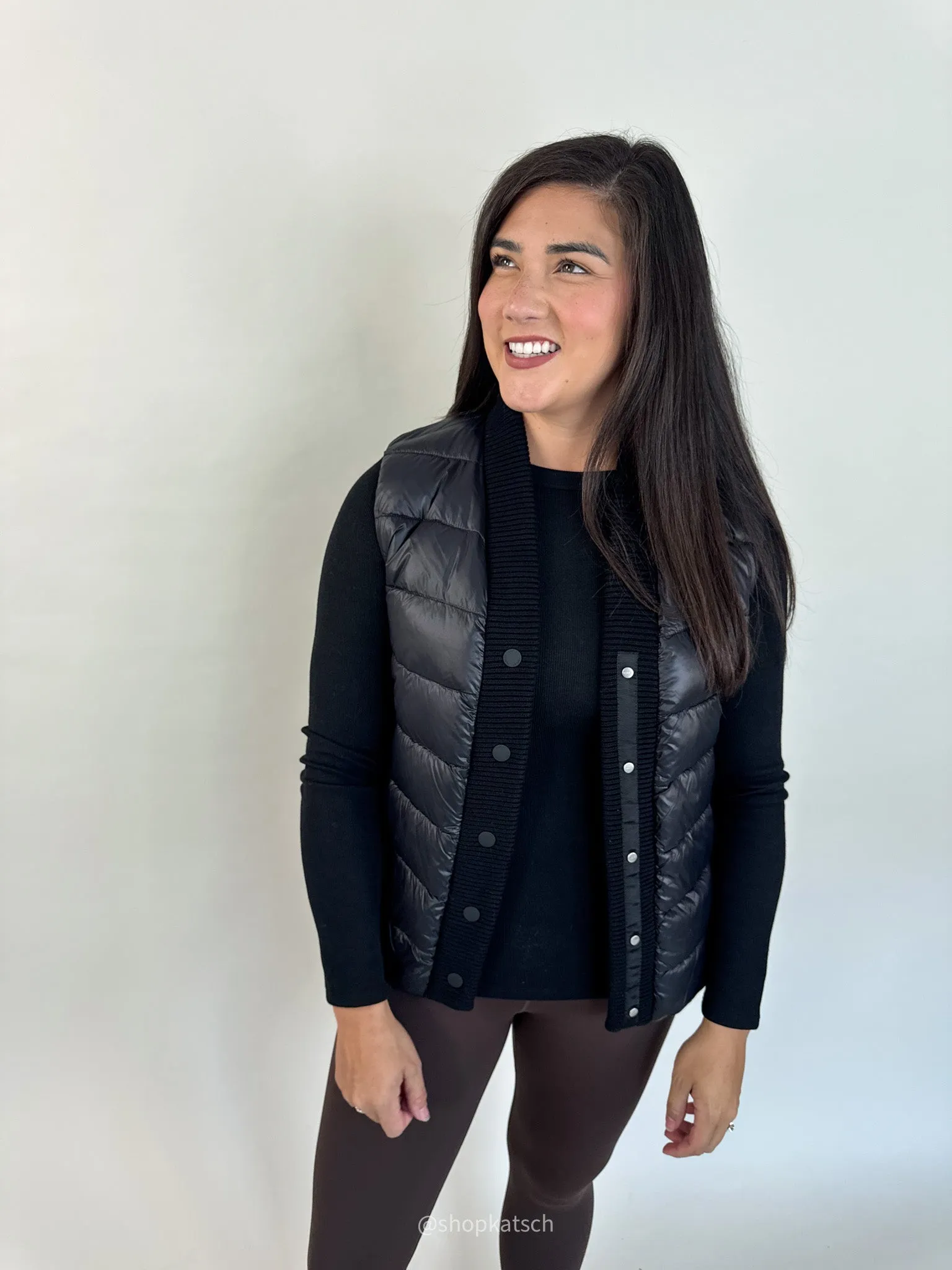 Colwyn Black Vest