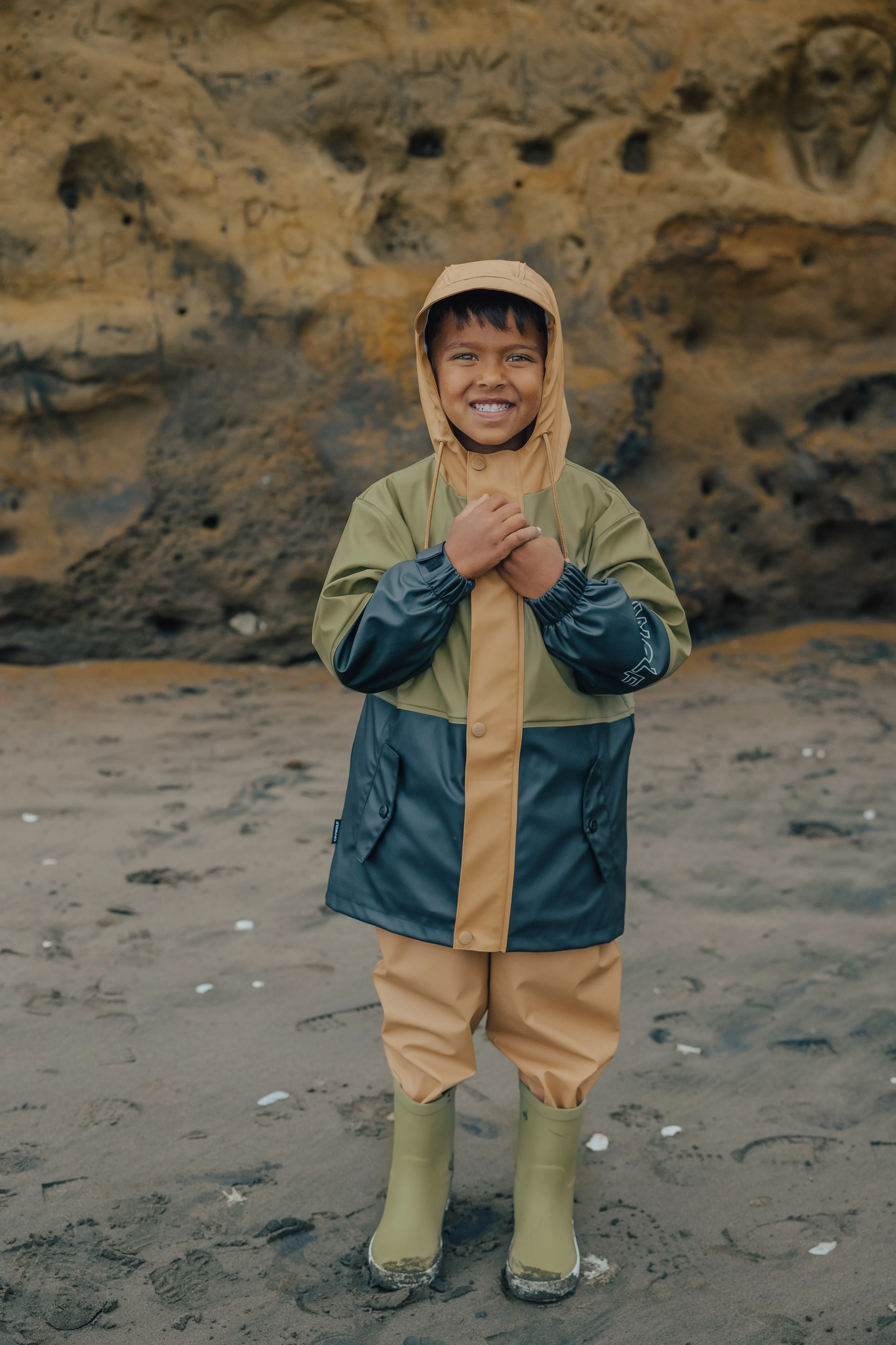 Crywolf Explorer Jacket -  Fern Colourblock