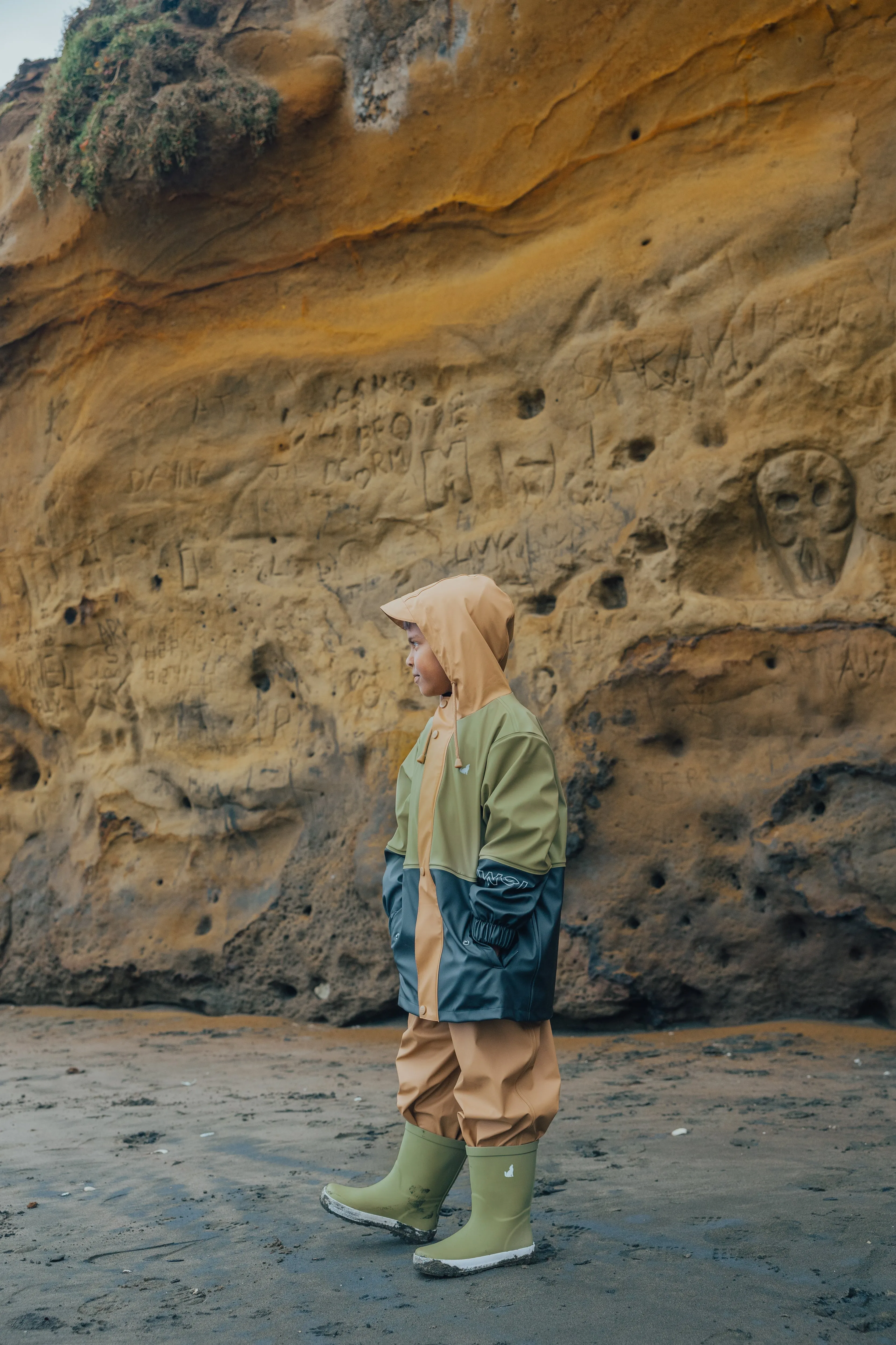 Crywolf Explorer Jacket -  Fern Colourblock