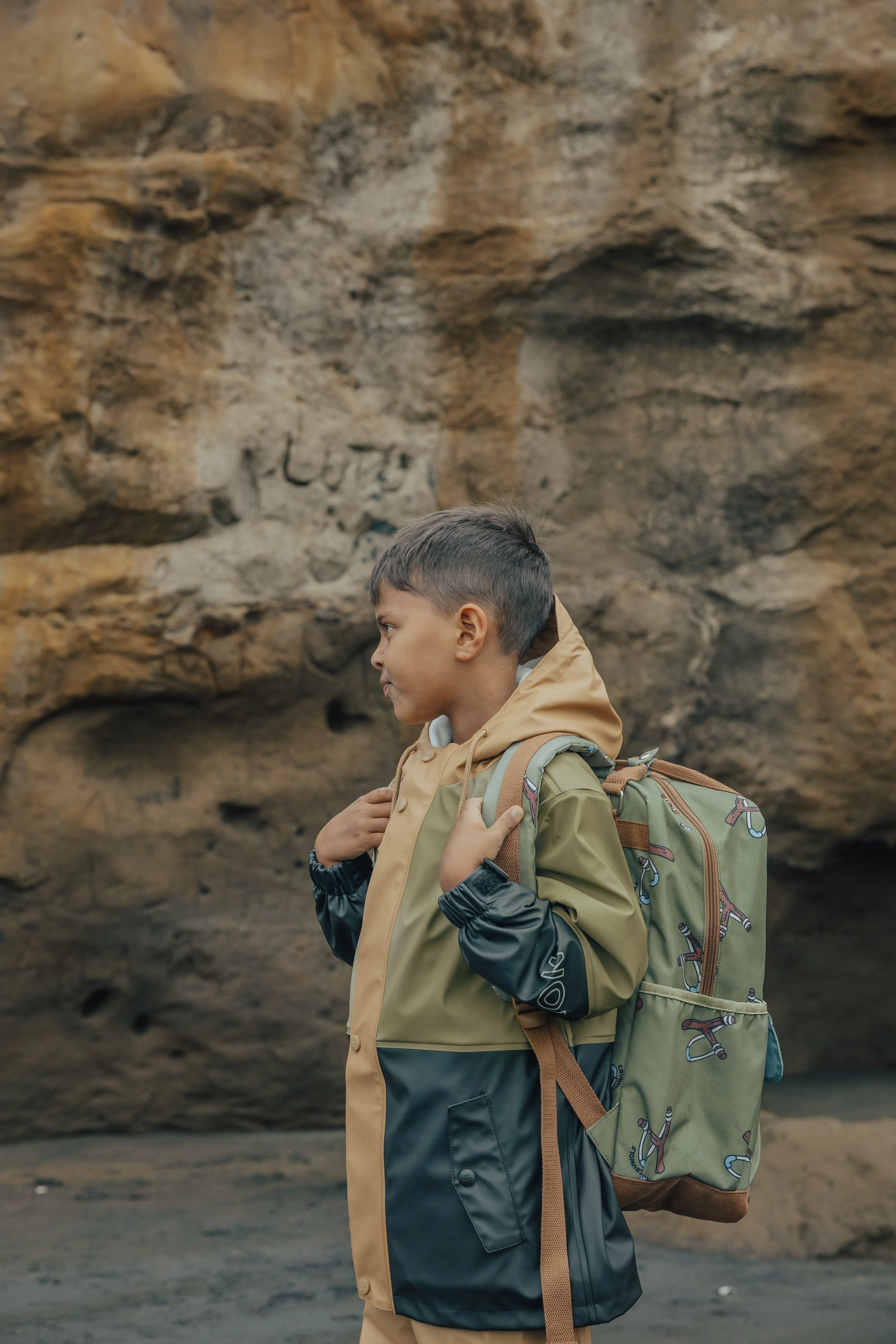 Crywolf Explorer Jacket -  Fern Colourblock