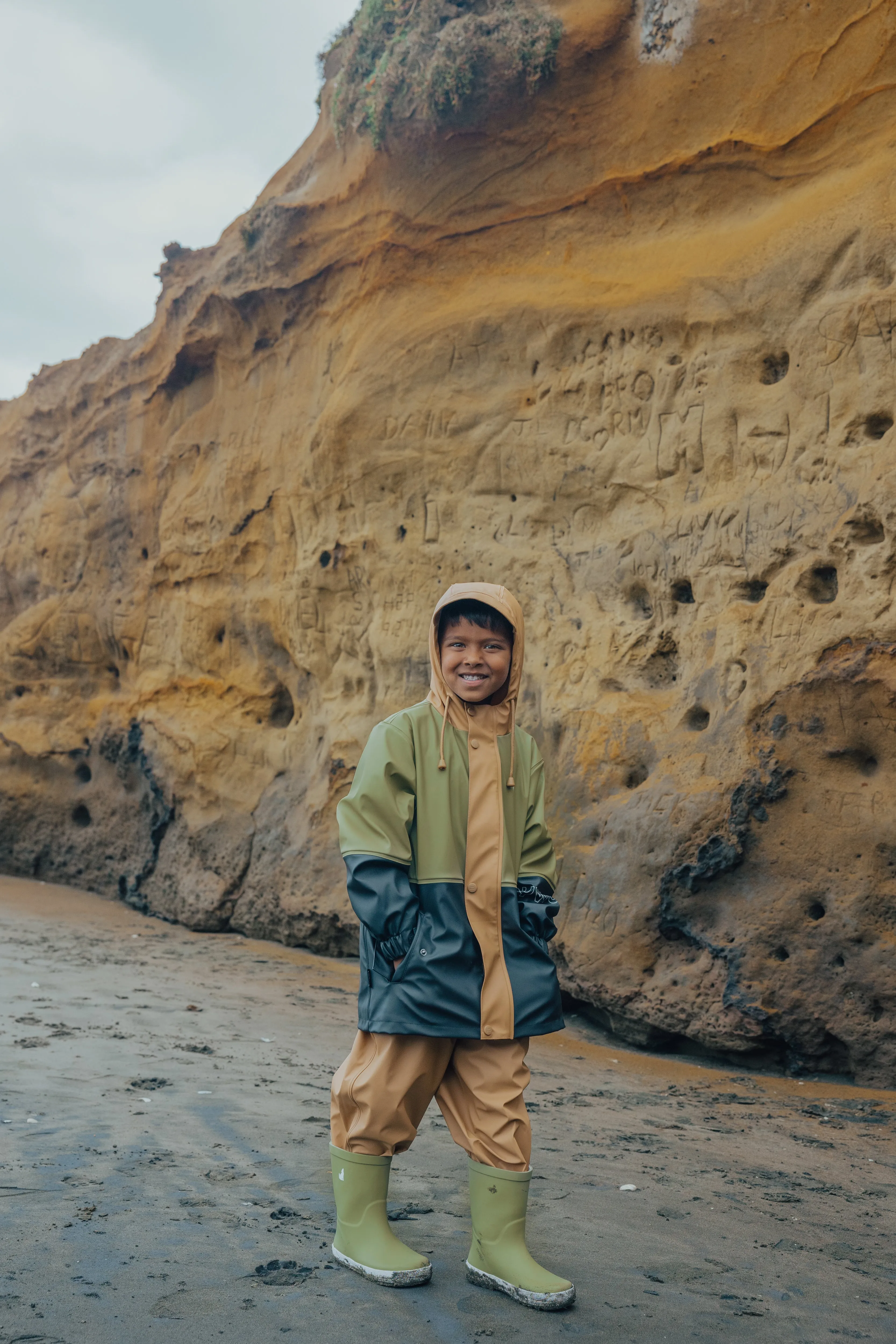 Crywolf Explorer Jacket -  Fern Colourblock
