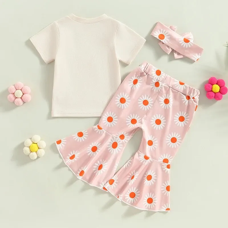 Daisy Flared Pants Set