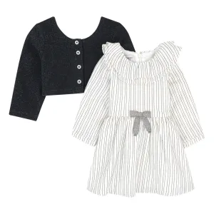 Girls 2 in 1 Cardigan Dress Set