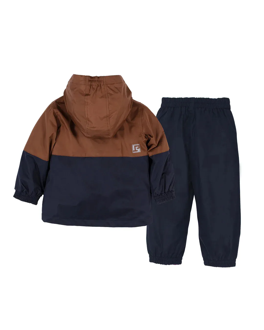 Kid 2 Piece Jersey Lined Rainsuit Bruno