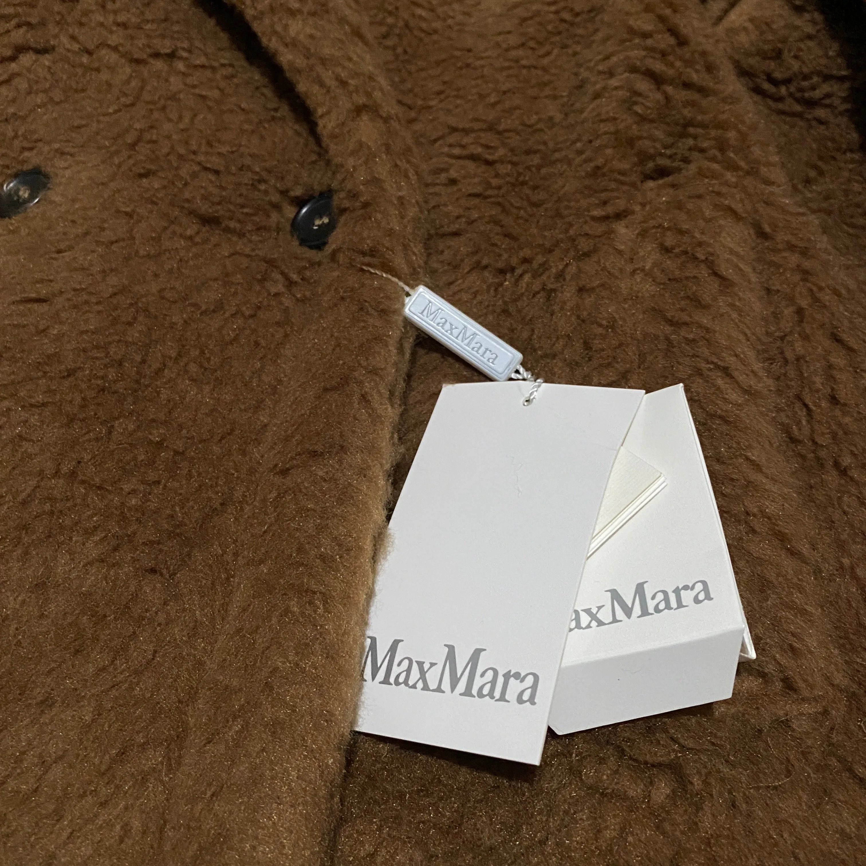 MAX MARA ICON TEDDY COAT SIZE XS