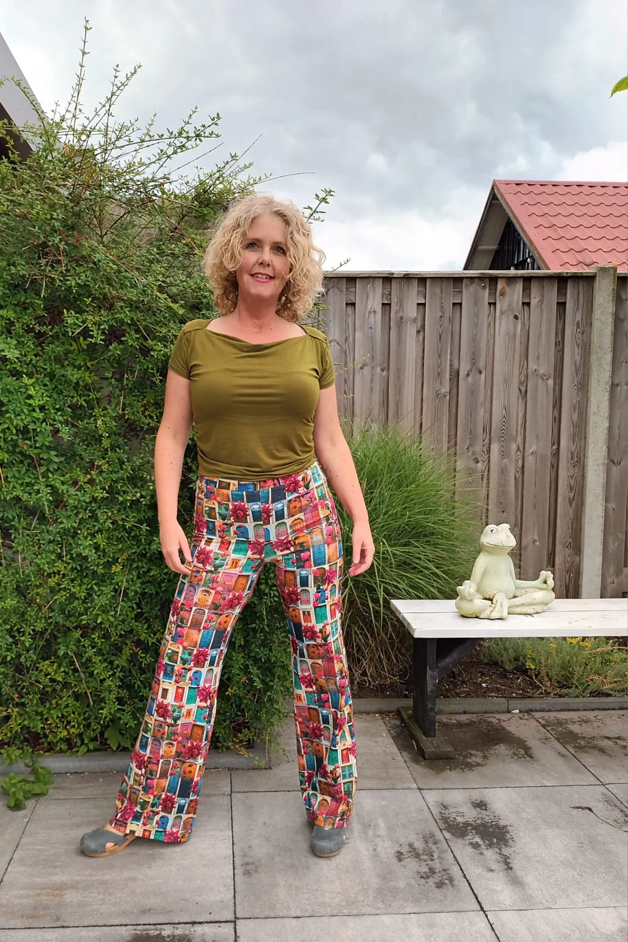 Retro pants - in Holland collectie- flared pants