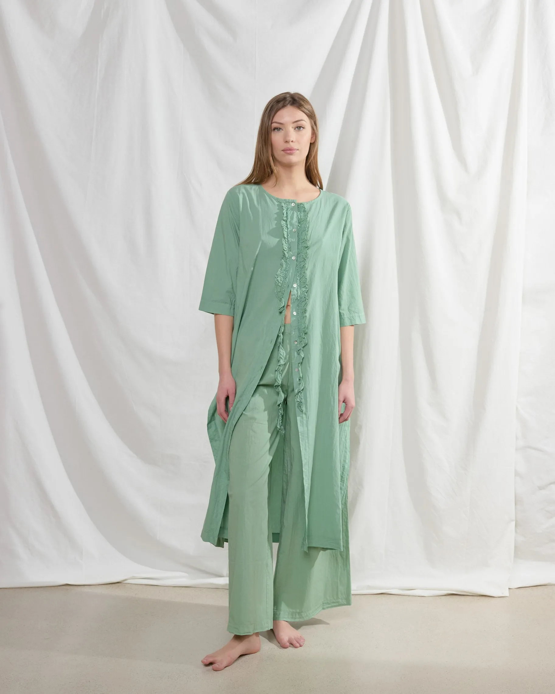 rialto48 Cotton Trousers in Green