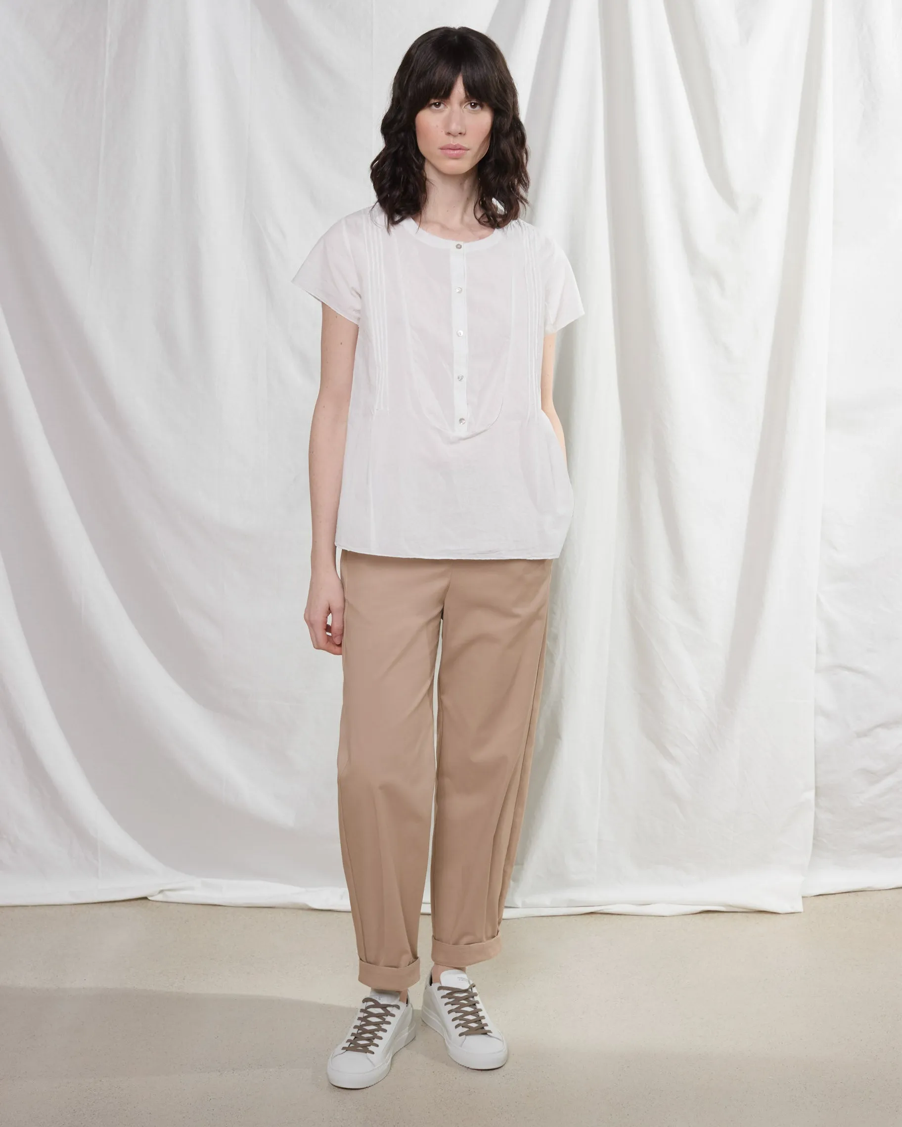 rialto48 Taper Leg Trousers in Green
