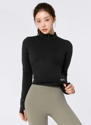 RX Windrunner Women's Fingerhole Half-Zip Top