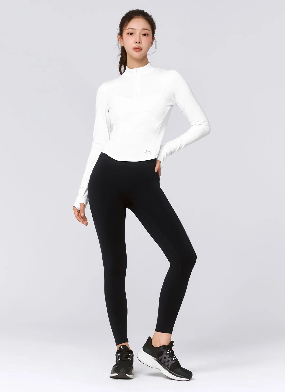 RX Windrunner Women's Fingerhole Half-Zip Top