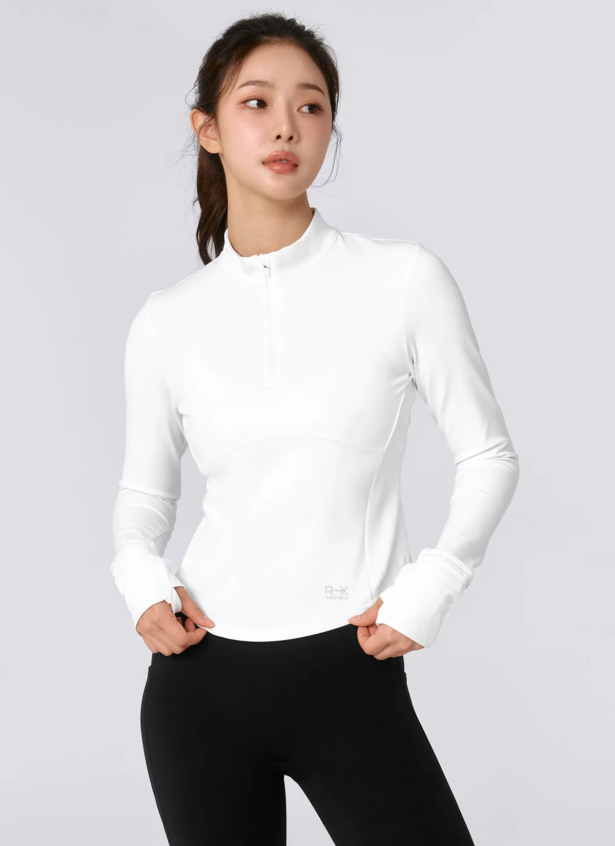 RX Windrunner Women's Fingerhole Half-Zip Top