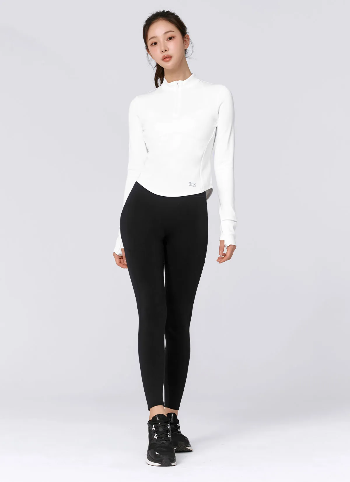 RX Windrunner Women's Fingerhole Half-Zip Top