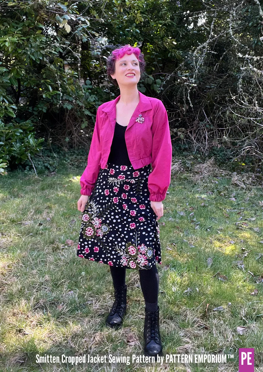 Smitten | Jean-style Cropped Jacket Sewing Pattern