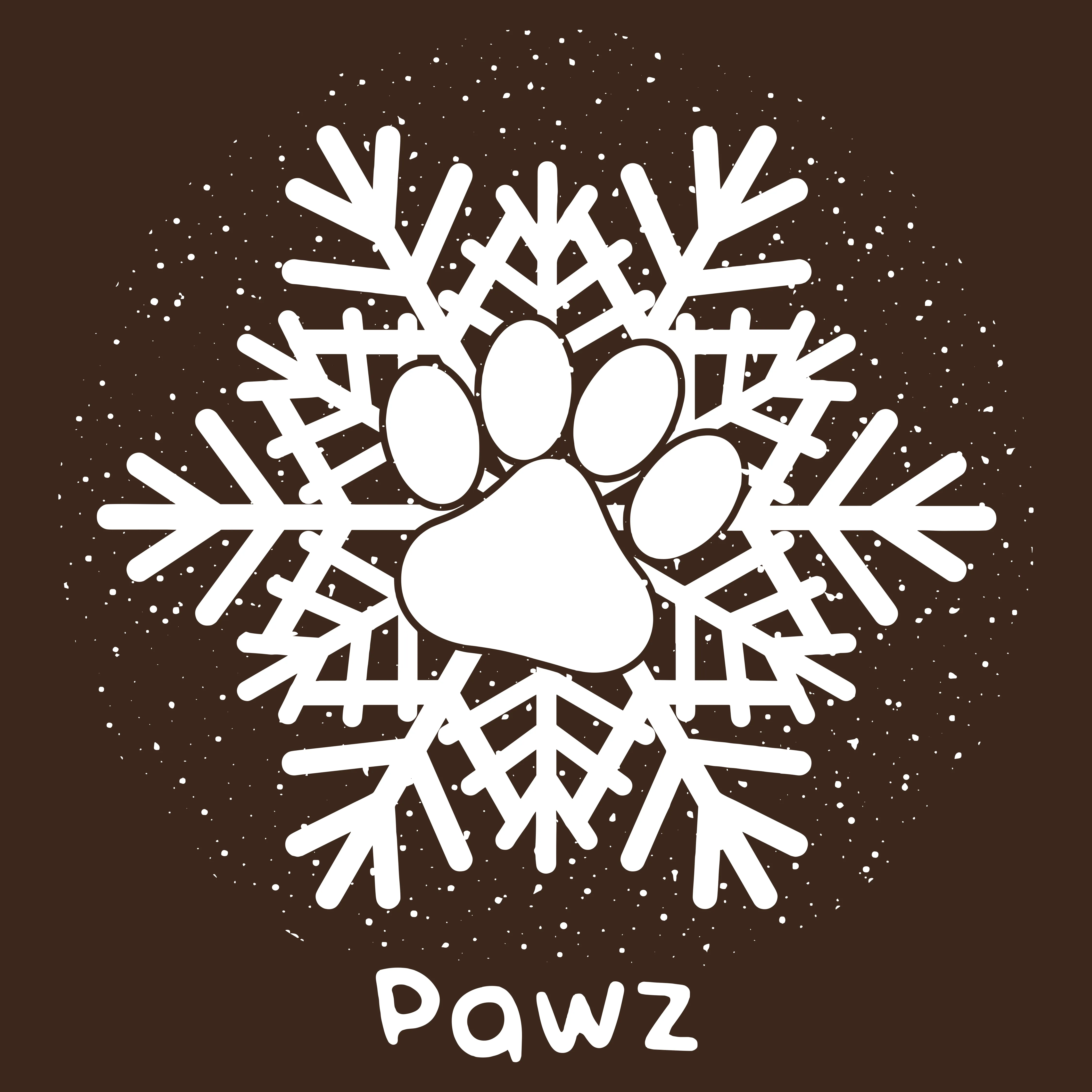 Snowflake - Front Print (Adult Short Sleeve T-Shirt)