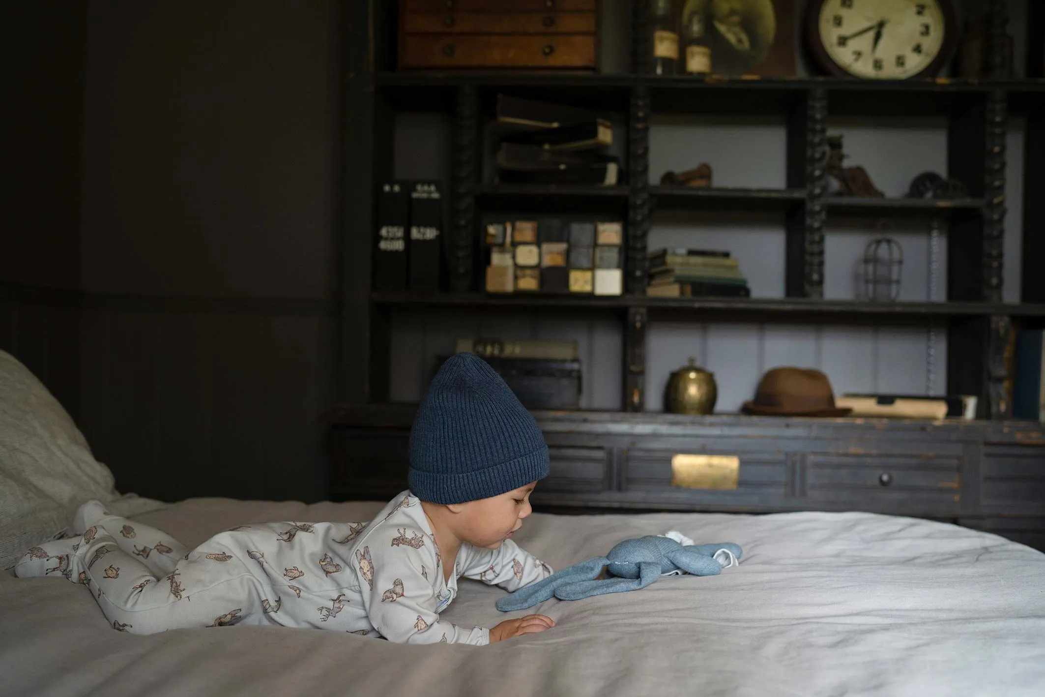 Toshi Organic Beanie - Tommy / Moonlight